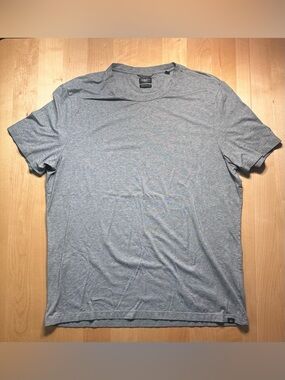 Faherty Reserve Heather Gray Short Sleeve Movement Tee XL
